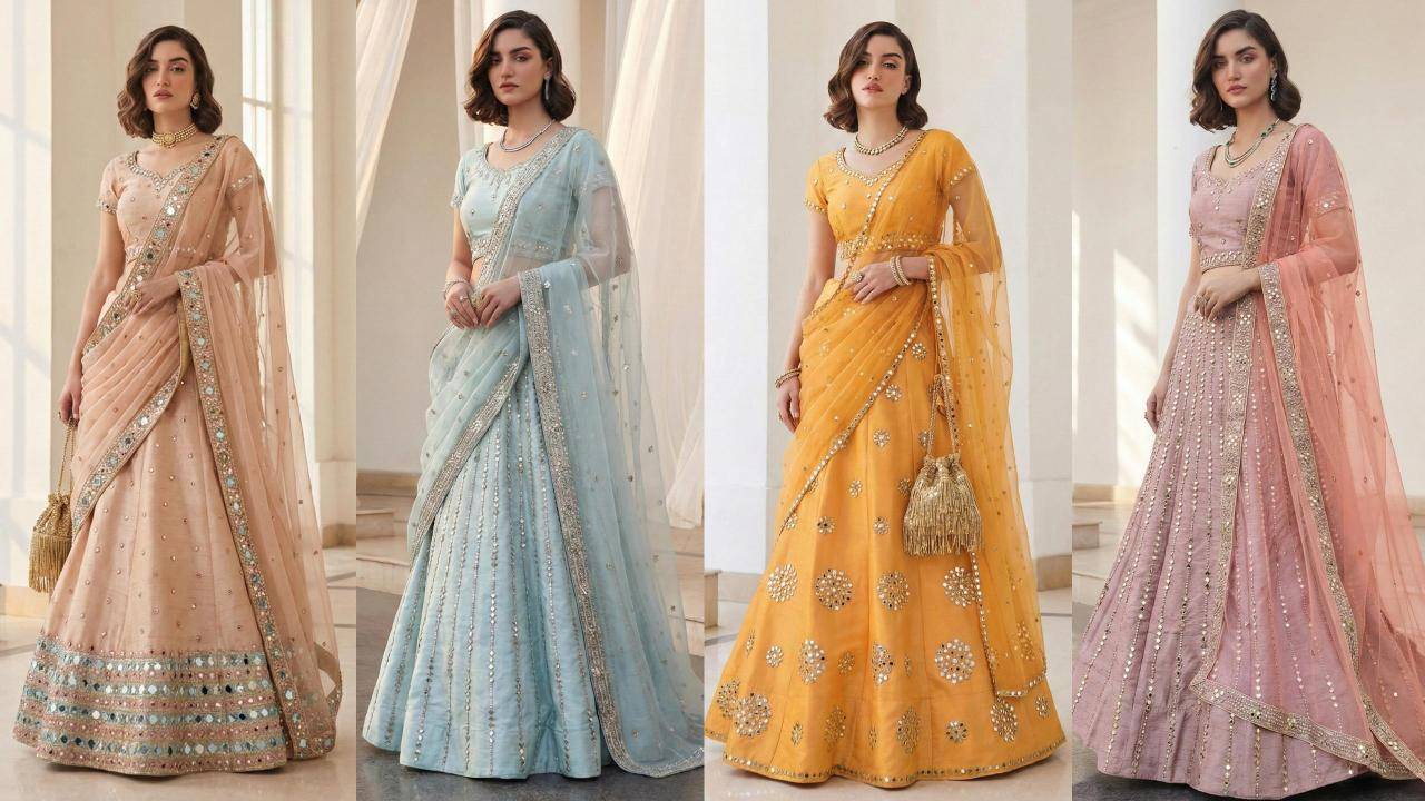 Alizeh Mirror Boutique lehenga choli in Bangalore